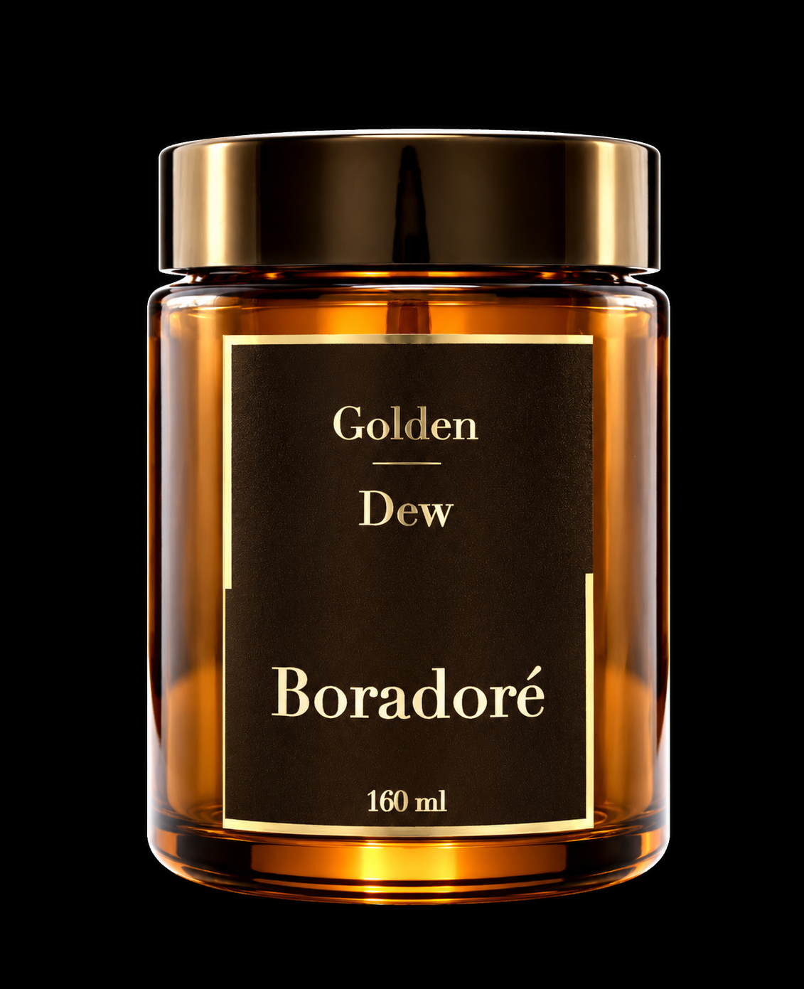 Boradoré Scented Candle - Golden Dew (100% Natural)
